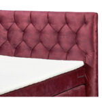 BOXSPRINGBED 180 cm x 200 cm, textiel, houtmateriaal lila thumbnail 3