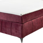 BOXSPRINGBED 180 cm x 200 cm, textiel, houtmateriaal lila thumbnail 4
