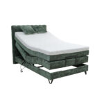 BOXSPRINGBED 120 cm x 200 cm, textiel, houtmateriaal thumbnail 2