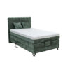 BOXSPRINGBED 120 cm x 200 cm, textiel, houtmateriaal