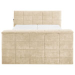 BOXSPRINGBED 180 cm x 200 cm, gebakken kleur textiel thumbnail 5