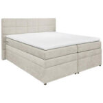 BOXSPRINGBED 180 cm x 200 cm, gebakken kleur textiel thumbnail 2
