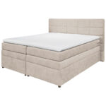 BOXSPRINGBED 180 cm x 200 cm, gebakken kleur textiel thumbnail 4