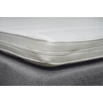 BOXSPRINGBED 160 cm x 200 cm, grijs textiel thumbnail 4