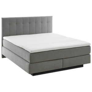 BEDBOXSPRING x, textiel grijs