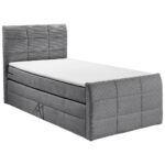 BEDBOXSPRING x , textiel, materiaal hout donkergrijs thumbnail 2