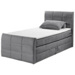 BEDBOXSPRING x , textiel, materiaal hout donkergrijs thumbnail 6