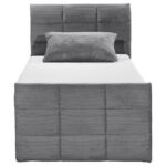 BEDBOXSPRING x , textiel, materiaal hout donkergrijs thumbnail 7