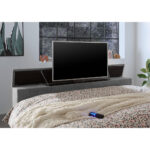 BOXSPRINGBED 180 cm x 200 cm, donkergrijs textiel thumbnail 4