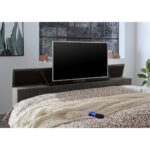 BOXSPRINGBED 180 cm x 200 cm, donkergrijs textiel thumbnail 7