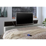 BOXSPRINGBED 180 cm x 200 cm, vuilbruin textiel thumbnail 4