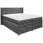 BOXSPRINGBED 180 cm x 200 cm, vuilbruin thumbnail 2