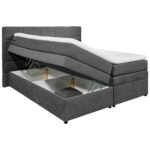 BOXSPRINGBED 180 cm x 200 cm, vuilbruin thumbnail 4