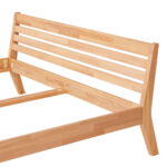 BED 180 cm x 200 cm, beukenhout (kernhout) thumbnail 5