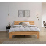 BED 180 cm x 200 cm, beukenhout (kernhout) thumbnail 1