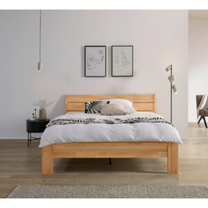 BED 180 cm x 200 cm, beukenhout (kernhout)