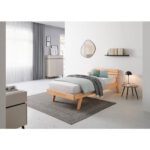 BEDDEN 90 cm x 200 cm, beukenhout (kernhout) thumbnail 1