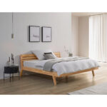 BED 180 cm x 200 cm, beukenhout (kernhout) thumbnail 1