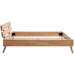 BED 140 cm x 200 cm, beukenhout (kernhout) thumbnail 6