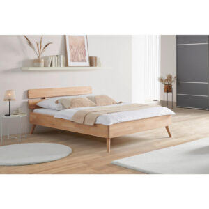 BED 120 cm x 200 cm, beukenhout (kernhout)