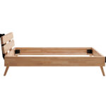 BED 120 cm x 200 cm, beukenhout (kernhout) thumbnail 5