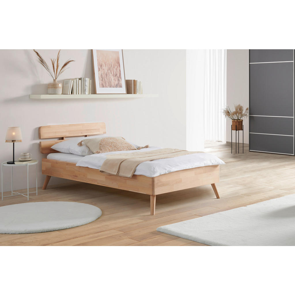 BEDDEN 90 cm x 200 cm, beukenhout (kernhout)