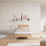 BEDDEN 90 cm x 200 cm, beukenhout (kernhout) thumbnail 7