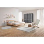 BED 140 cm x 200 cm, beukenhout (kernhout) thumbnail 5
