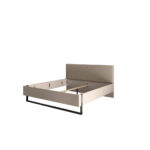 BED 180 cm x 200 cm, textiel, houtmateriaal kamir thumbnail 6