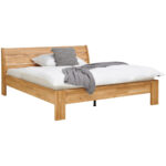 BED 180 cm x 200 cm, hout wilde eik thumbnail 2