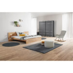 BED 180 cm x 200 cm, hout wilde eik thumbnail 4