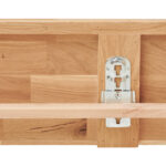 BED 180 cm x 200 cm, hout wilde eik thumbnail 5