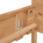 BED 180 cm x 200 cm, hout wilde eik thumbnail 7