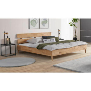 BED 180 cm x 200 cm, hout wilde eik