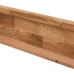 BED 180 cm x 200 cm, hout wilde eik thumbnail 5