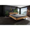 BEDDEN GEMAAKT VAN TRAM 200 cm x 200 cm, hout wilde eik