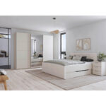 BED MET LADE 180 cm x 200 cm, champagnekleur thumbnail 2