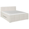 BED MET LADE 180 cm x 200 cm, champagnekleur