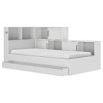BED MET LADE 90 cm x 200 cm, wit thumbnail 5
