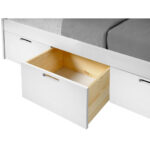 BED MET LADE 90,0 cm x 200,0 cm, wit thumbnail 7