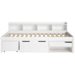 BED MET LADE 90 cm x 200 cm, wit thumbnail 6