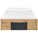 BED MET LADE 140 cm x 200 cm, natuurlijke kleur, zwart thumbnail 6
