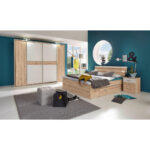 BED MET LADE 140 cm x 200 cm, san remo eiken thumbnail 2