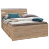 BED MET LADE 140 cm x 200 cm, san remo eiken