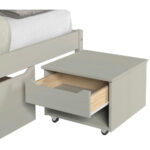 BED MET LADE 140 cm x 200 cm, bruingrijs thumbnail 7