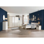 BED 180 cm x 200 cm, houtmateriaal grijs, wit thumbnail 5