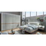 BED x, materiaal hout grijs, kleur eiken thumbnail 2
