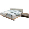 BED x, materiaal hout grijs, kleur eiken