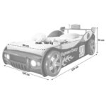BED IN DE VORM VAN EEN AUTO thumbnail 4
