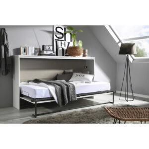 BED IN DE KAST x , materiaal van hout